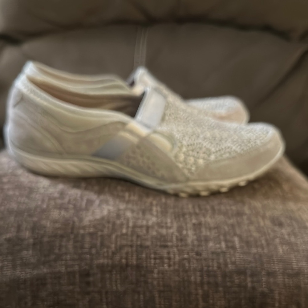 Skechers Gowalk Denim Slipons - Picture 3 of 12